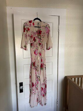 knee length dresses for ladies Jaase Endless Summer Maxi Dress in zanzibar cotton – OutDazl main image 0